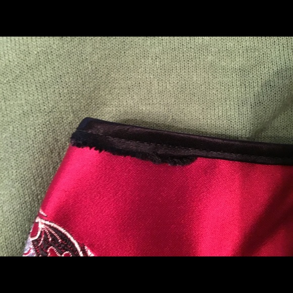 JALOUX GORGEOUS Silk Skirt w/Beaded Fringe… - Picture 6 of 11